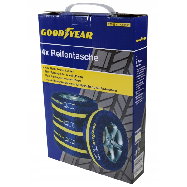 Set 4 Huse Pentru Depozitare Anvelope Auto Goodyear 75526